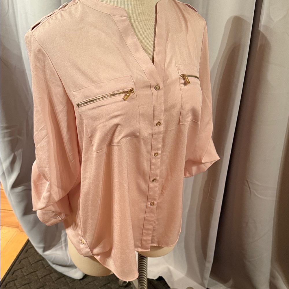 Elegant Pink Women's Calvin Klein top